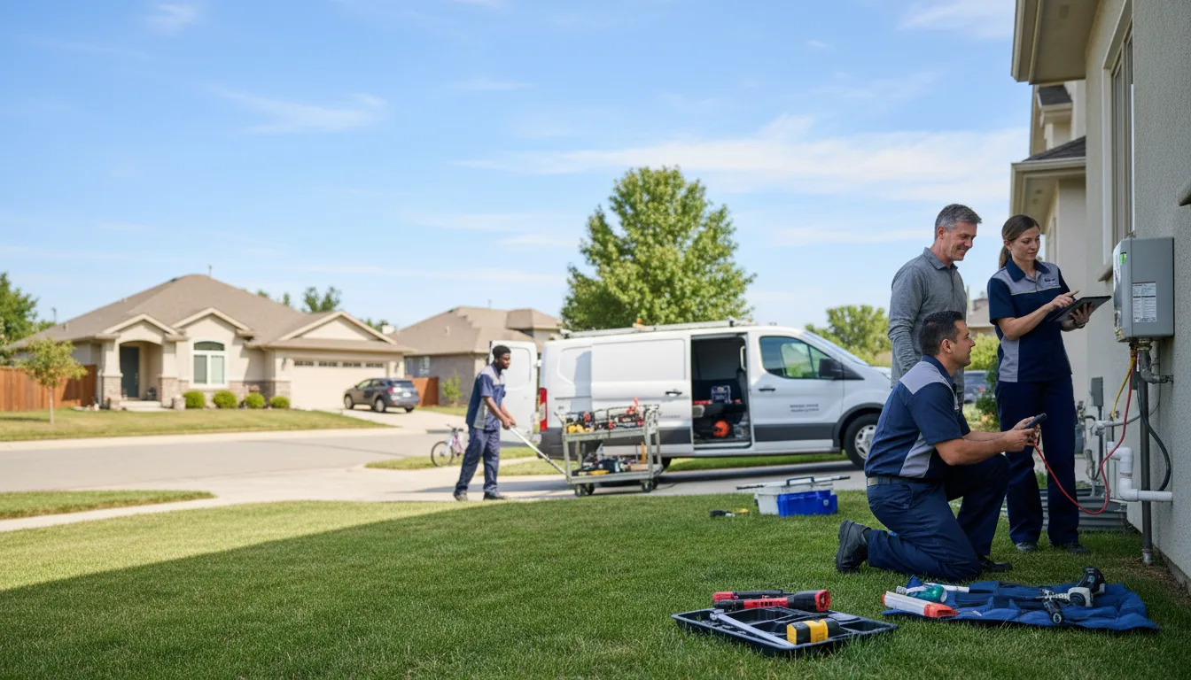 Tankless water heater service in Bellingham, MA